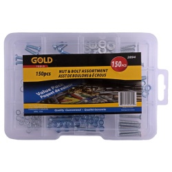 Nut and Bolt assortment 150 pcs