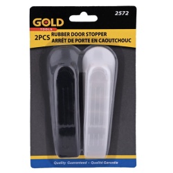 rubber door stopper 2 pc 2 colours