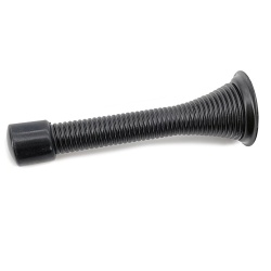 Spring Door Stops 10pc 3in Black