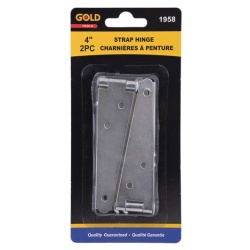 strap hinge 4 inch 4 pc