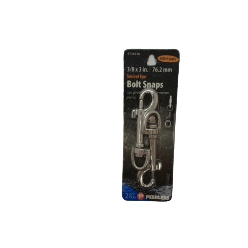 Swivel Eye Bolt Snaps 2pk. 3/8 X 3