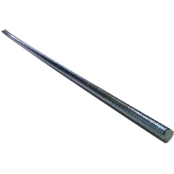 Threaded Rod 1/4-20x36" Zinc"
