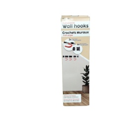Wall Hooks Multipurpose With 3 Big Hooks And 4 Small
