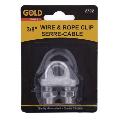 Wire and rope clip 3/8 inch