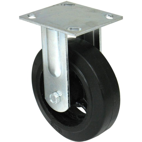 Caster rubber rigid 6 inch 485lb. - 220kg.