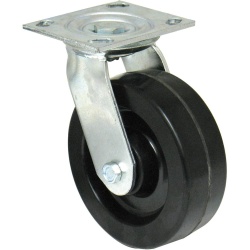 Caster rubber swivel 6 inch 485lb. - 220kg.
