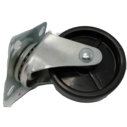 Caster Swivel 3 Plate 2-3/8" x 3" Panel Prograde"