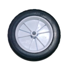 Lawnmower Wheel 7x1.5" Plastic"