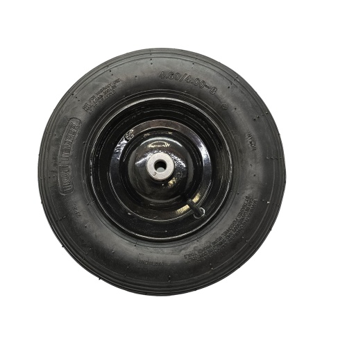 Wheelbarrow Tire w/Rim 4.80/4.00-8 2 Ply Rating 6 Hub 5/8