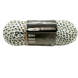 Diamond Braid Rope Black & White 7mm X 75' 300lb Onward