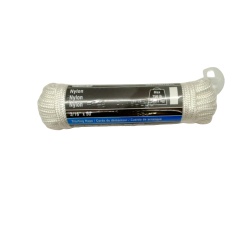 Nylon Starting Rope 3/16 x 50' White 750lb. Onward"