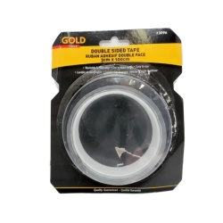 Double sided tape clear 3cm x 100cm washable and reusable