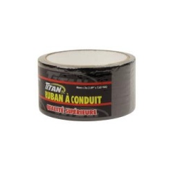 Duct tape Black 48mm x 7m Titan Premium