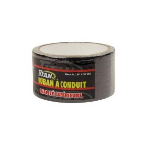 Duct tape Black 48mm x 7m Titan Premium