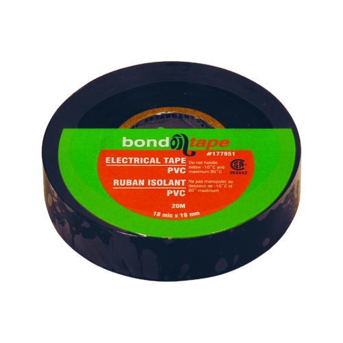 Electrical Tape 3/4 X 66' Black 10/8.99