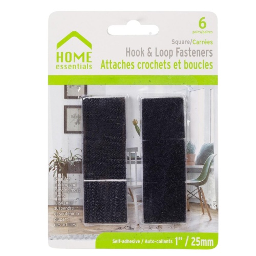 Hook and Loop Fasteners 6 pairs 1 Home Essentials 
