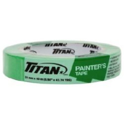 PAINTERS MASKING TAPE 24mm X 40M TITAN