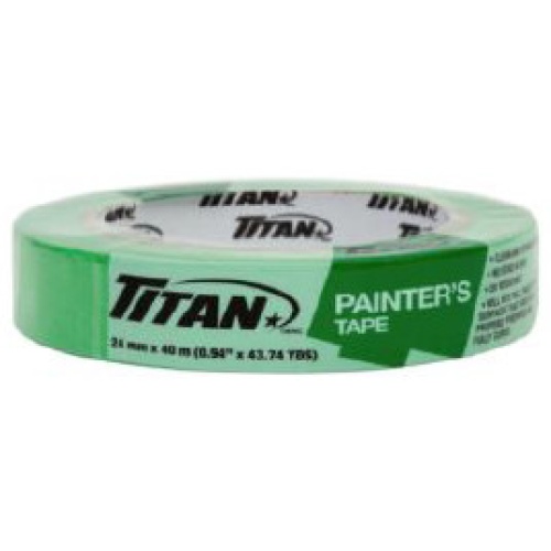 PAINTERS MASKING TAPE 24mm X 40M TITAN