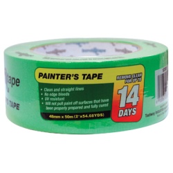 Painter's tape 2 inch 48mm x 50m green