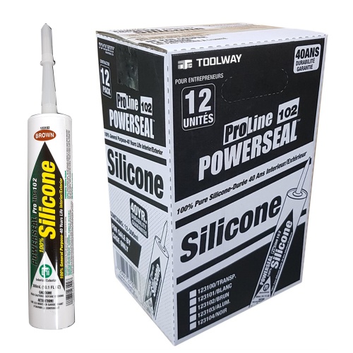 Silicone caulk G/P Brown