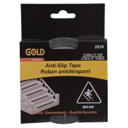 Tape anti-slip .98inx12ft 2.5cmx3.66m