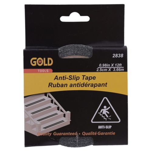 Tape anti-slip .98inx12ft 2.5cmx3.66m