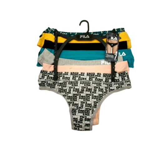 Ladies Panties 7pk. Fila Assorted - each sold individually