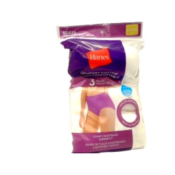 Women's Panty Brief 3pk. 3XL Hanes