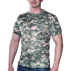 Military T-shirts Xlarge Acu Digital Kwik Dry Short Sleeve