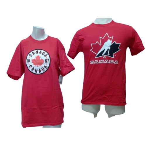 T-Shirt Red Medium Team Canada