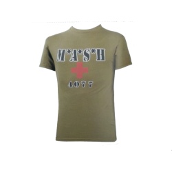 T-shirt Olive - MASH - Medium