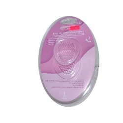 Gel Anti Slip Heel - Ball Of Foot Cushion Pair