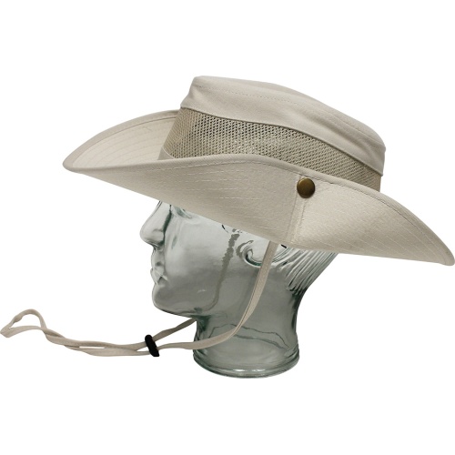 Killian Vented Hat - Tan - Large