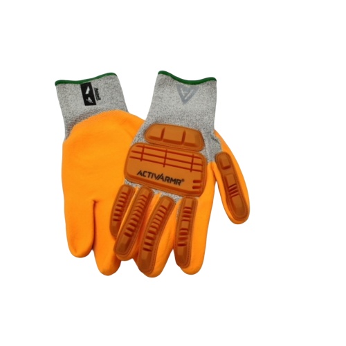 Cut & Impact Resistant Gloves XXL Orange ActivArmr Ansell