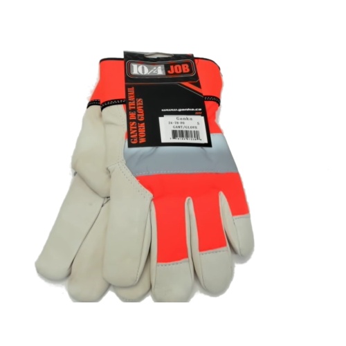 Work Gloves Ladies Small Flourescent Orange 10/4 Job