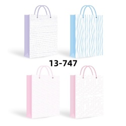 Gift Bags Large Glitter Asst'd