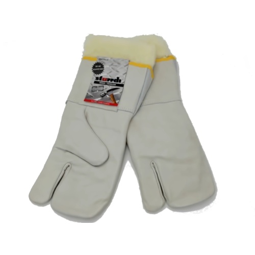 Work Mitt 1 Finger Pile Lined Cowgrain Sturrdi