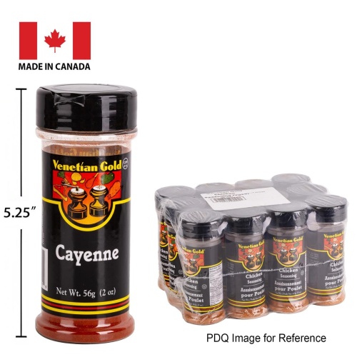 Cayenne 56g. V. Gold  - each sold individually