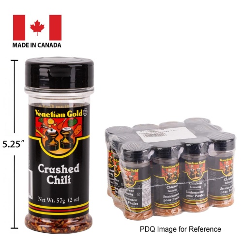 Crushed Chili 57g. V. Gold  - each sold individually