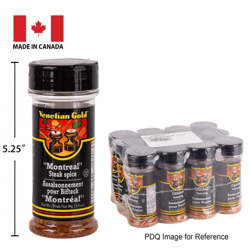 Montreal Steak Spice 98g. V. Gold  - each sold individually