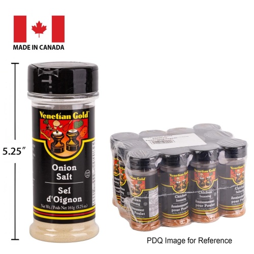 Onion Salt 161g. V. Gold  - each sold individually