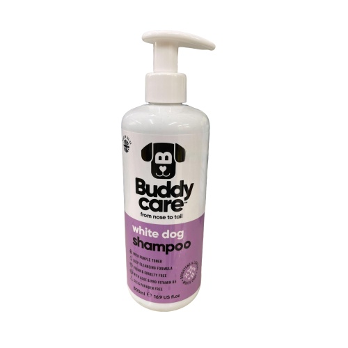 Buddy Dog Care Shampoo - White Dog 500ml