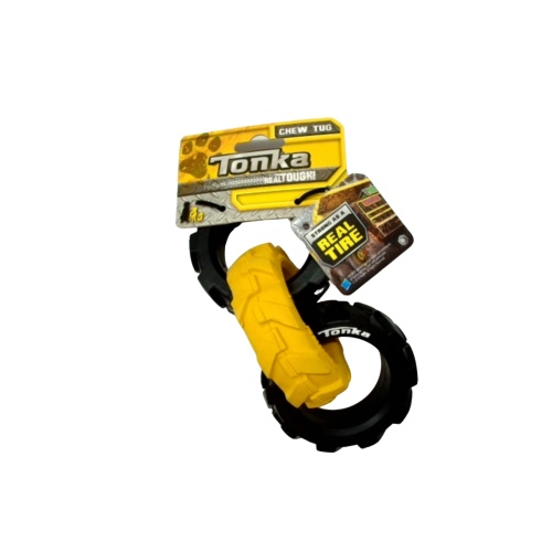 Dog Toy 7.5 3 Ring Chew Tug Tonka