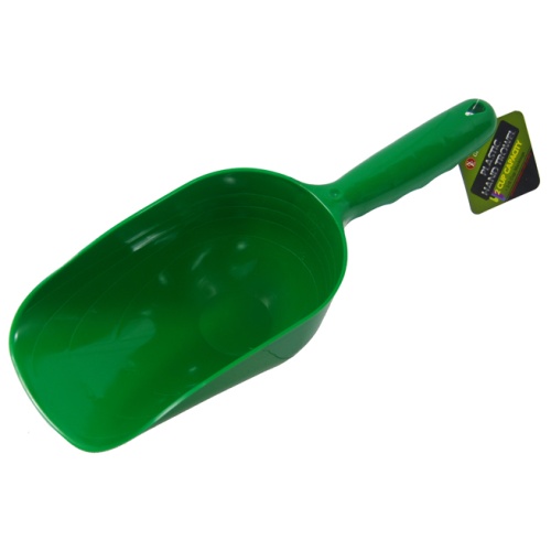 Feed/Seed Scoop 2 Cup Green Plastic Hand Trowel