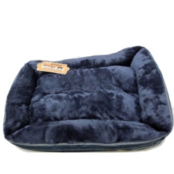 Pet Bed 16x24" Ass't Colours Pet Perfect"