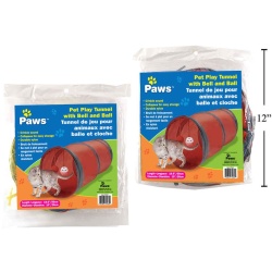 Pet Play Tunnel (9.75x19.5") Paws"