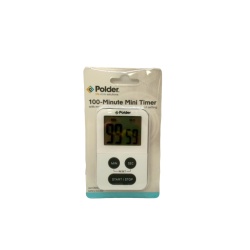 100 Minute Mini Timer Polder (white)
