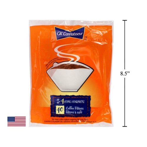 Coffee filters - #4 cone 40 pack