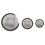 Drain Strainers 3-pc Steel Mesh