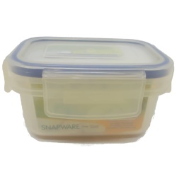 Food Container 180mL Snap 'n Lock Clear Plastic Snapware
